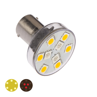 NauticLED Ba15S Bayonet Dual Color