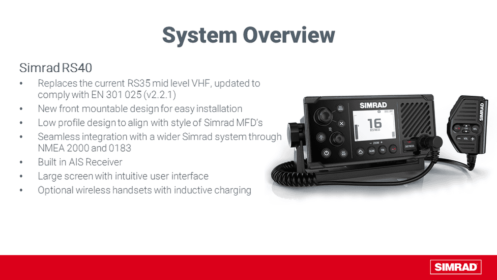 Simrad RS40