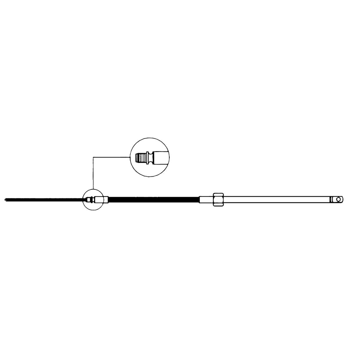 Ultraflex M58 Stuurkabel 2.14 m (7 ft)