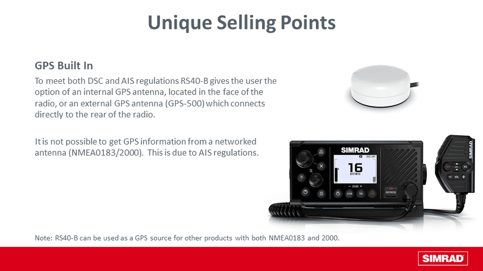 Simrad RS40-B