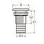 Marinetech Huiddoorvoer RVS 3/4"