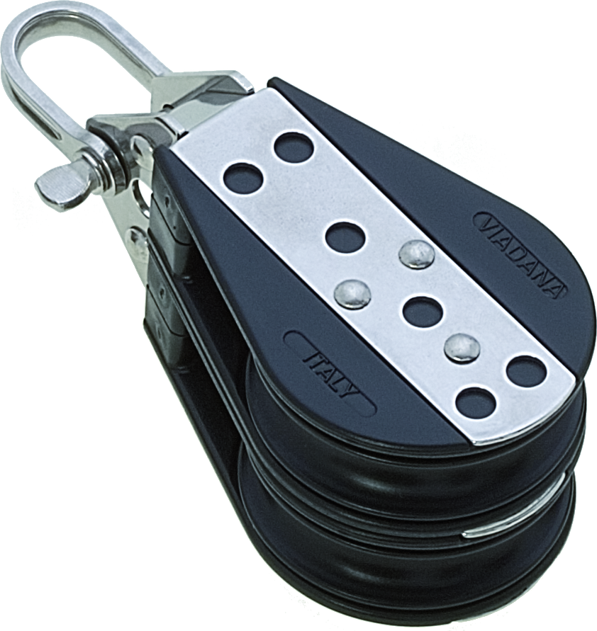 Viadana 2-schijfs blok 12 mm