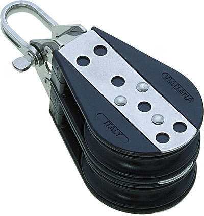 Viadana 2-schijfs blok 12 mm