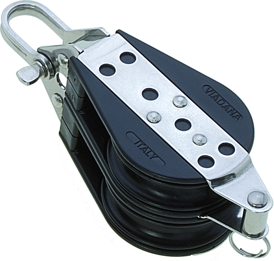 Viadana 2-schijfs blok 12 mm