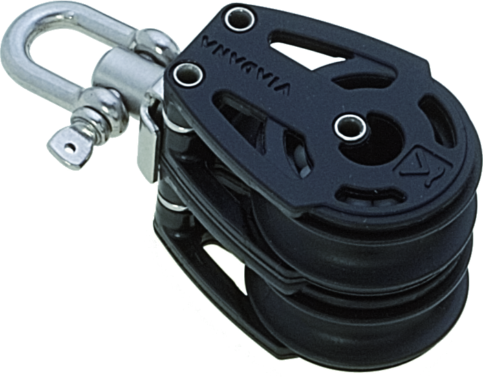 Viadana 2-schijfs blok 10 mm