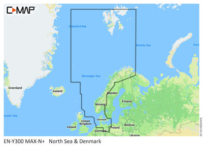 C-Map M-EN-Y300-MS