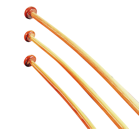 MW Vlaggenstok hout gebogen