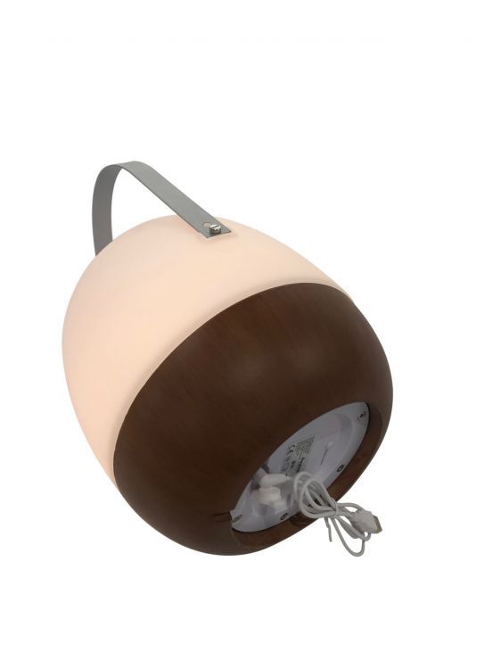 Qazqa Cosy lamp Pintac wood