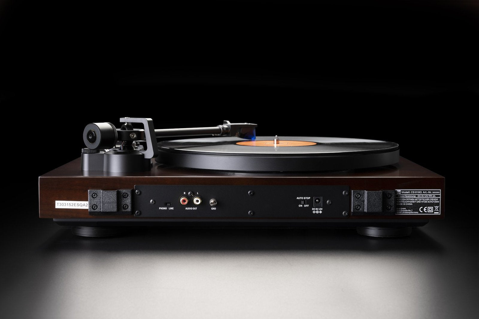 Dual CS 618Q WALNUT