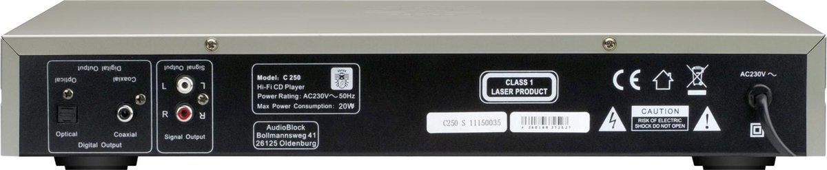 Block Audio C-250 Silver