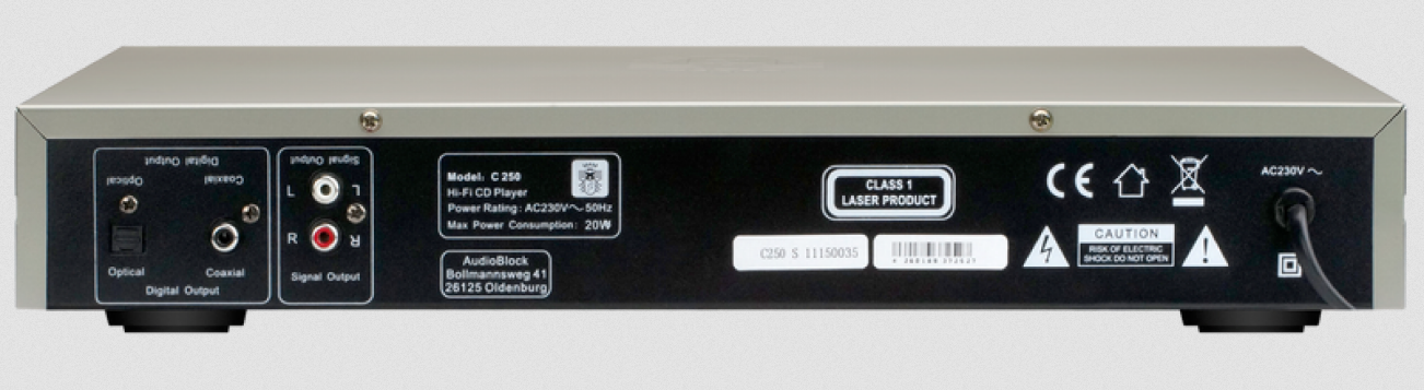 Block Audio C-250 Black