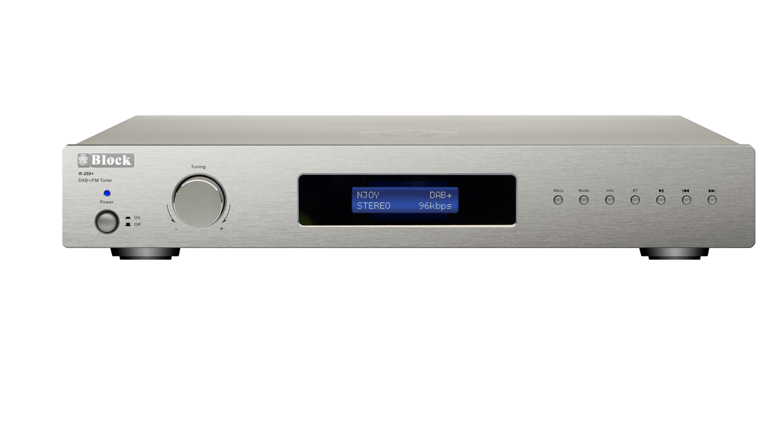 Block Audio R-250+ Silver