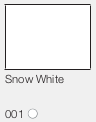 International Toplac Plus 2.5 l 001 snow white