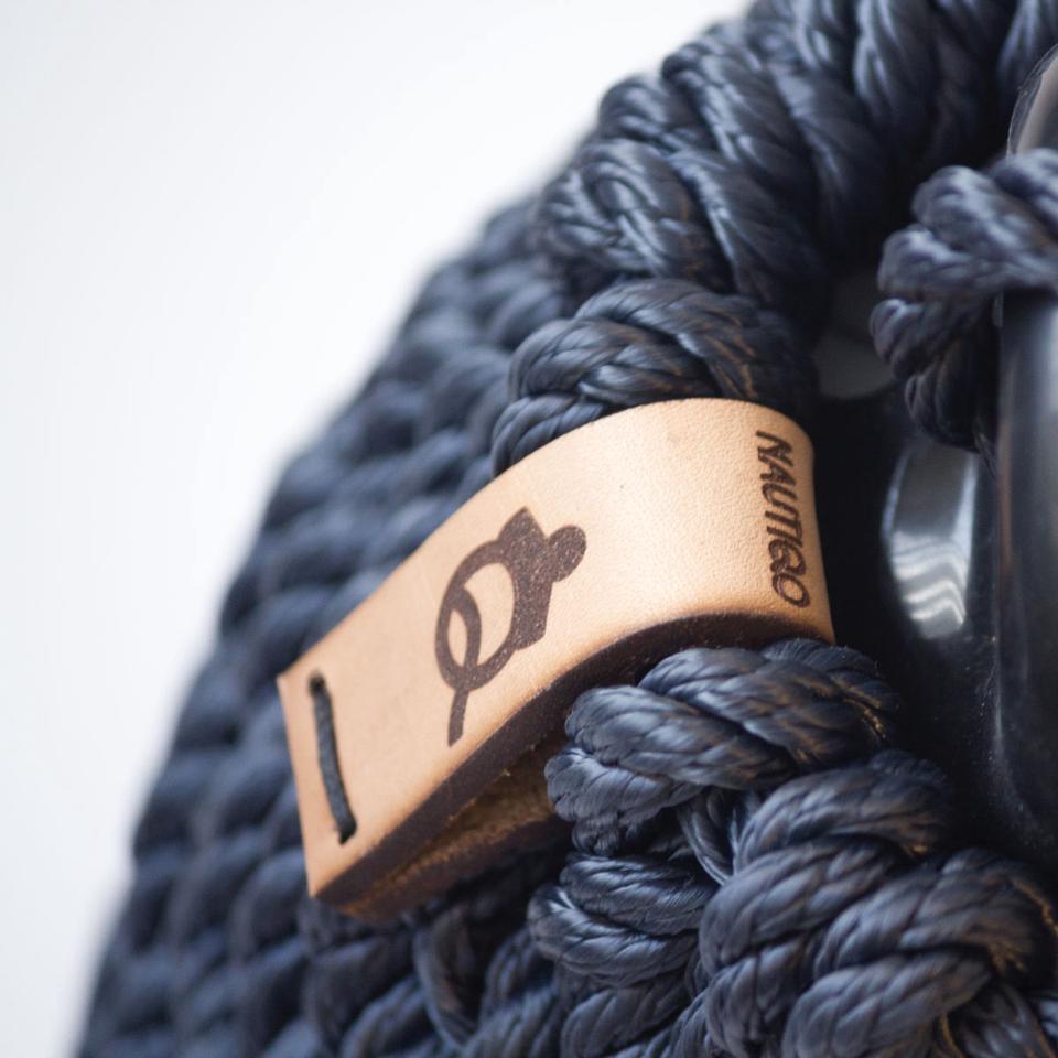 Nautiqo Touw Fender M navy blauw