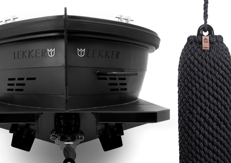 Nautiqo Touw Fender M zwart