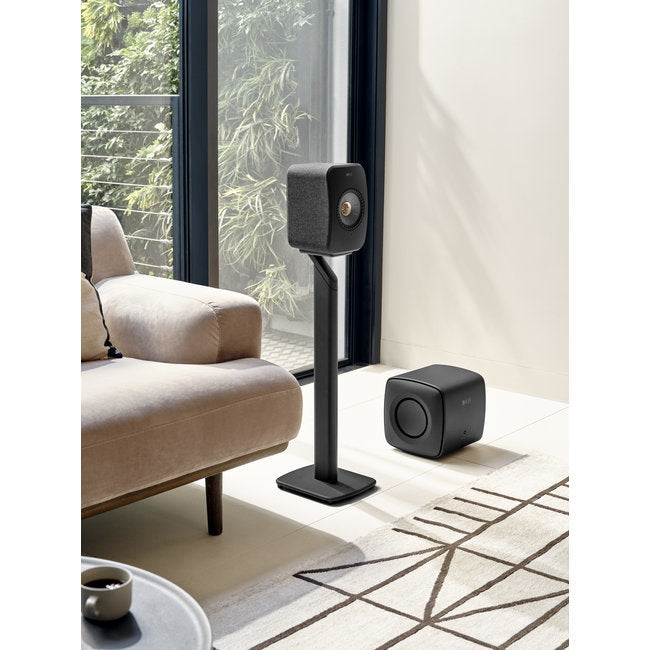 Kef LSX II set in zwart
