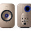Kef LSX II set in beige