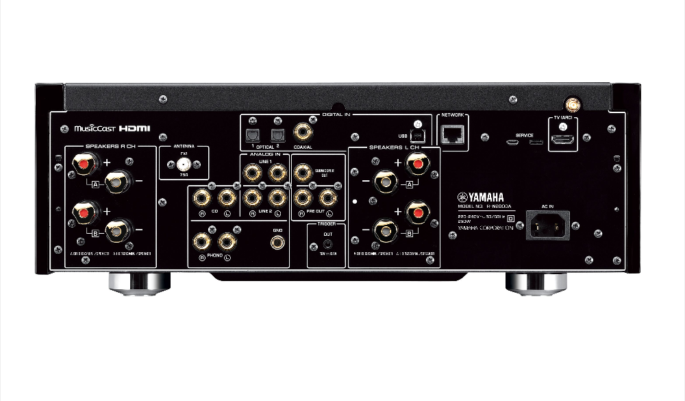 Yamaha R-N2000A zilver