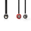 Nedis Stereo 3,5mm en 2xRCA