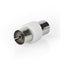 Nedis Coax adapter koppelstuk