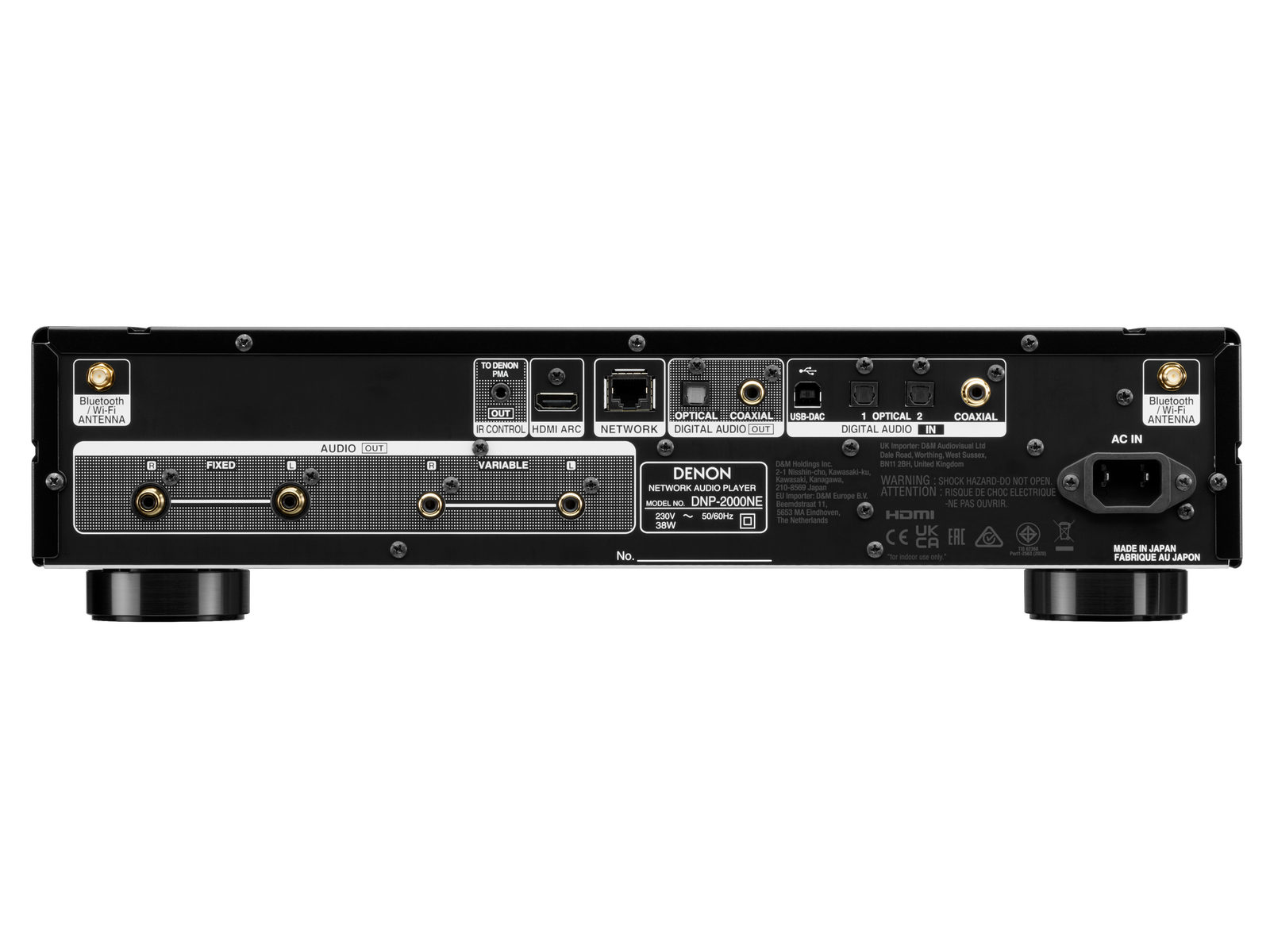Denon DNP-2000NE zwart