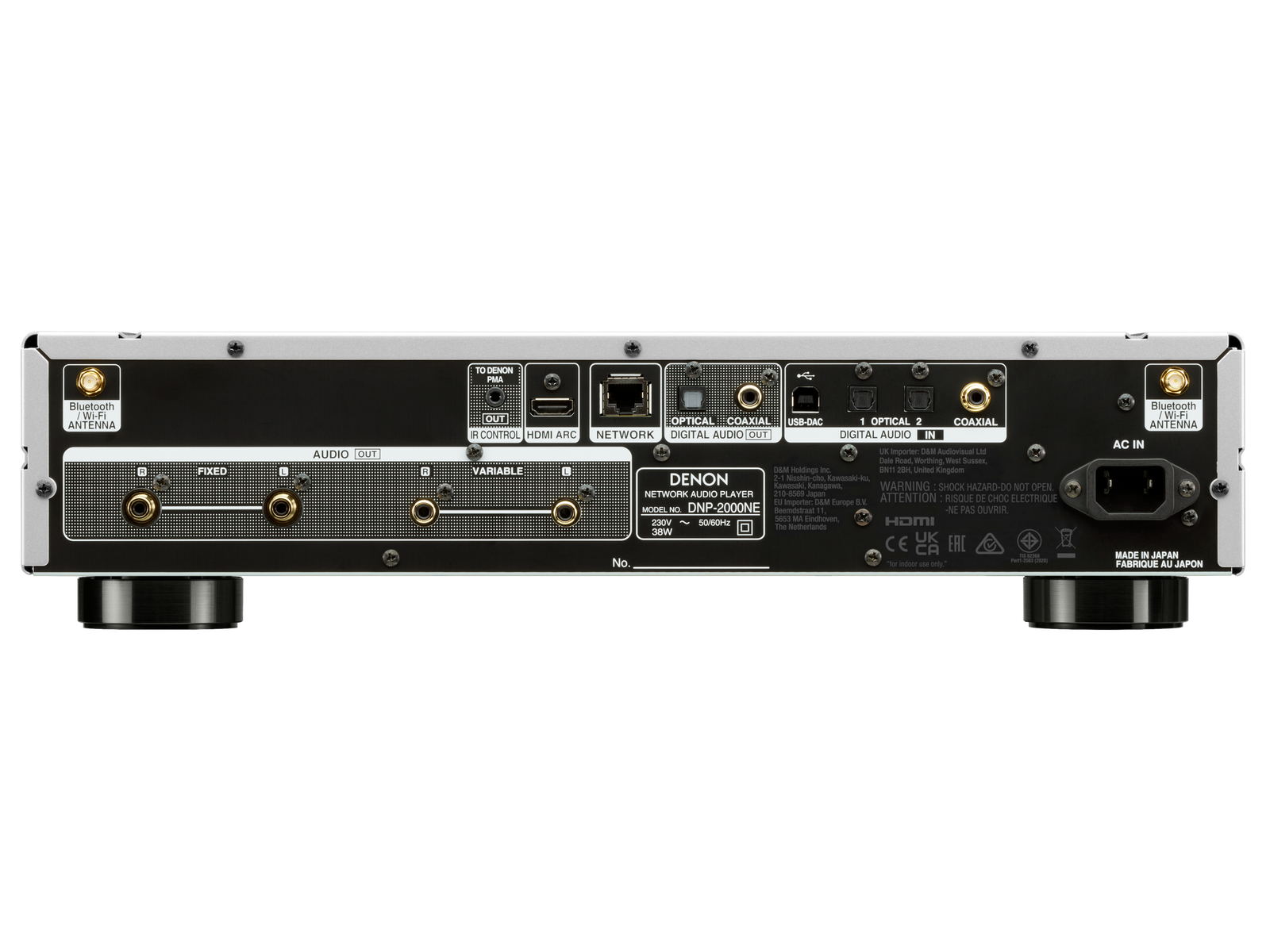 Denon DNP-2000NE zilver