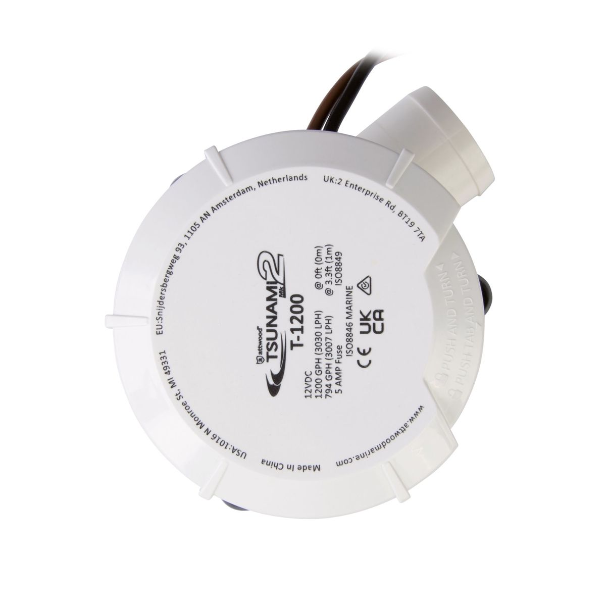 Attwood Tsunami 1200 mk2 12V