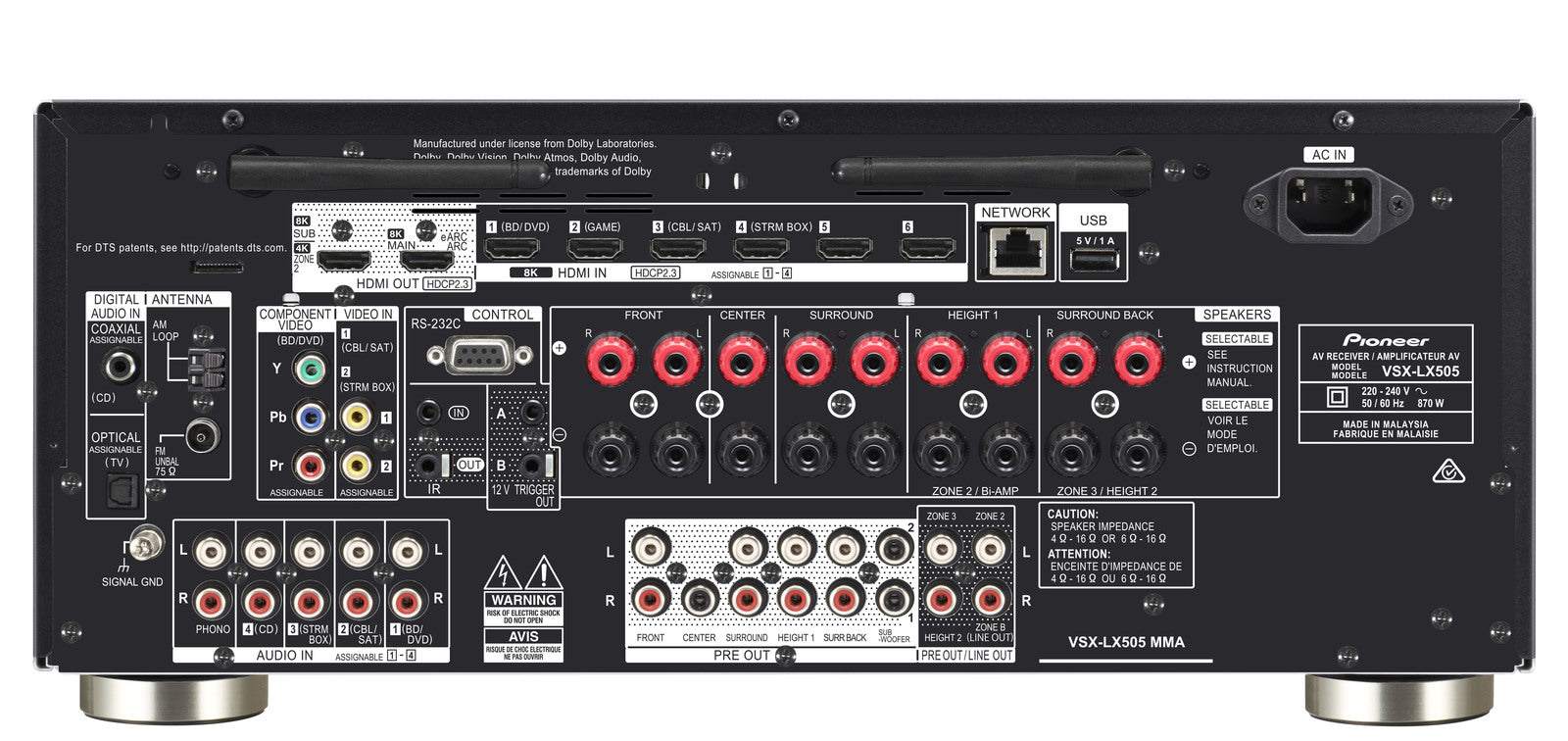 Pioneer VSX-LX505S