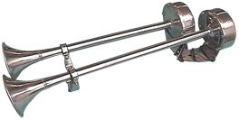 Allpa RVS Scheepshoorn 2-tonig