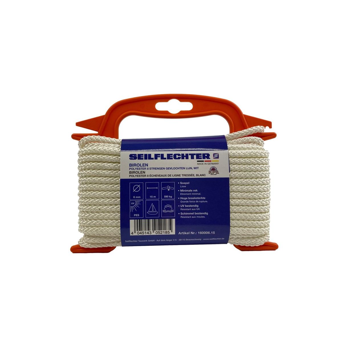 Seilflechter Birolen 6 mm Ø