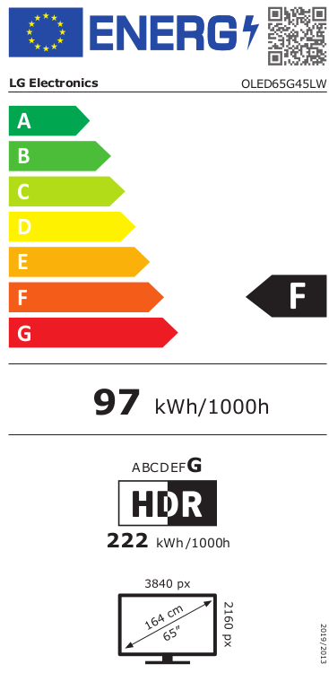 LG OLED65G45LW