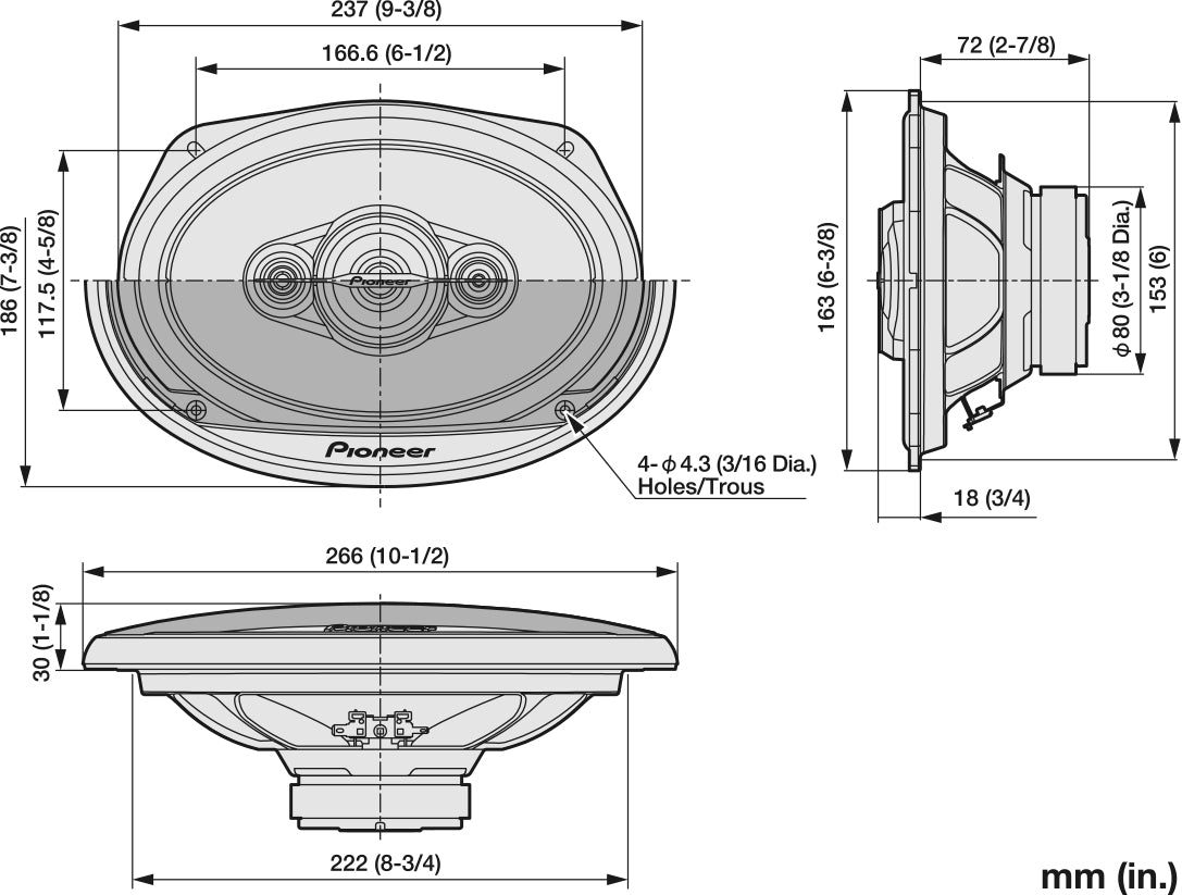 Pioneer TS-A6961F