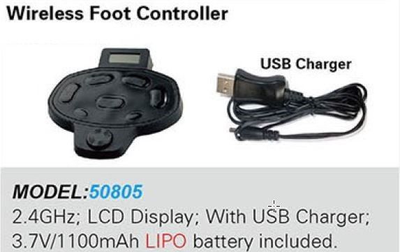 Haswing Voetbediening draadloos