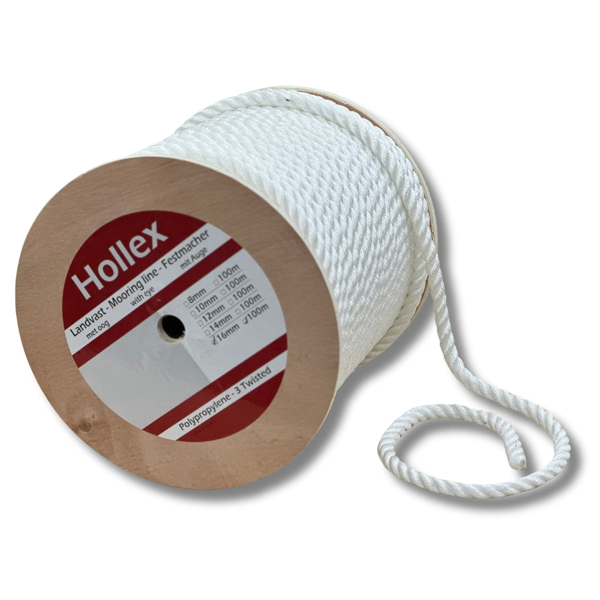 Hollex 3-Strengs 14 mm Landvast