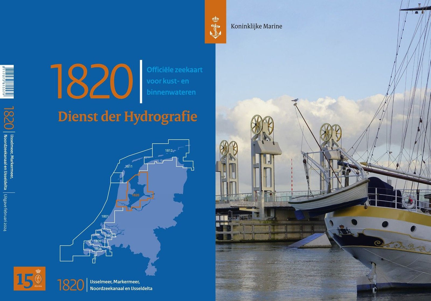 Hydrografische Kaart 1820 IJsselmeer