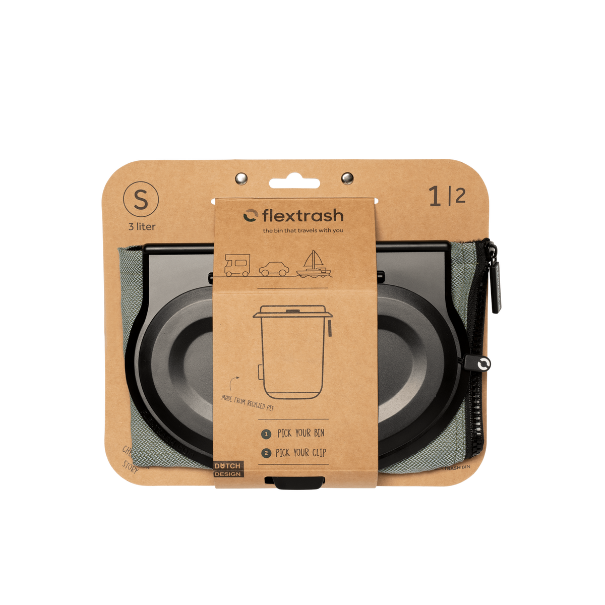 Flextrash Small 3 liter