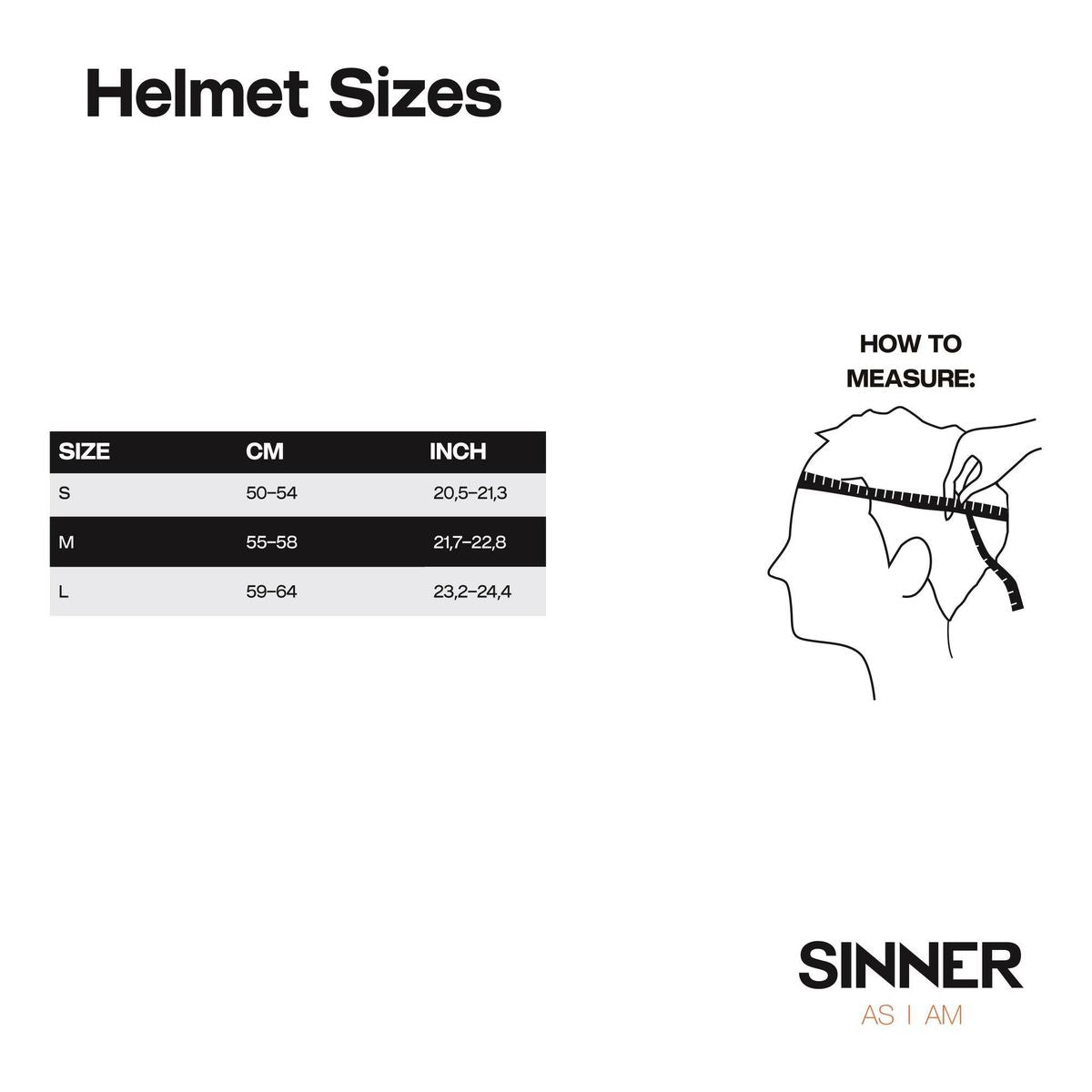 Sinner TITAN 50-54 cm