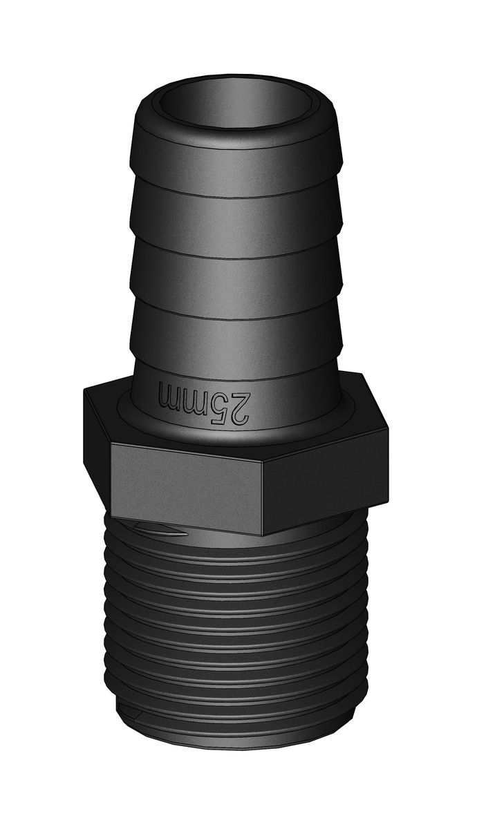 TruDesign Slangpilaar 1 inch BSP
