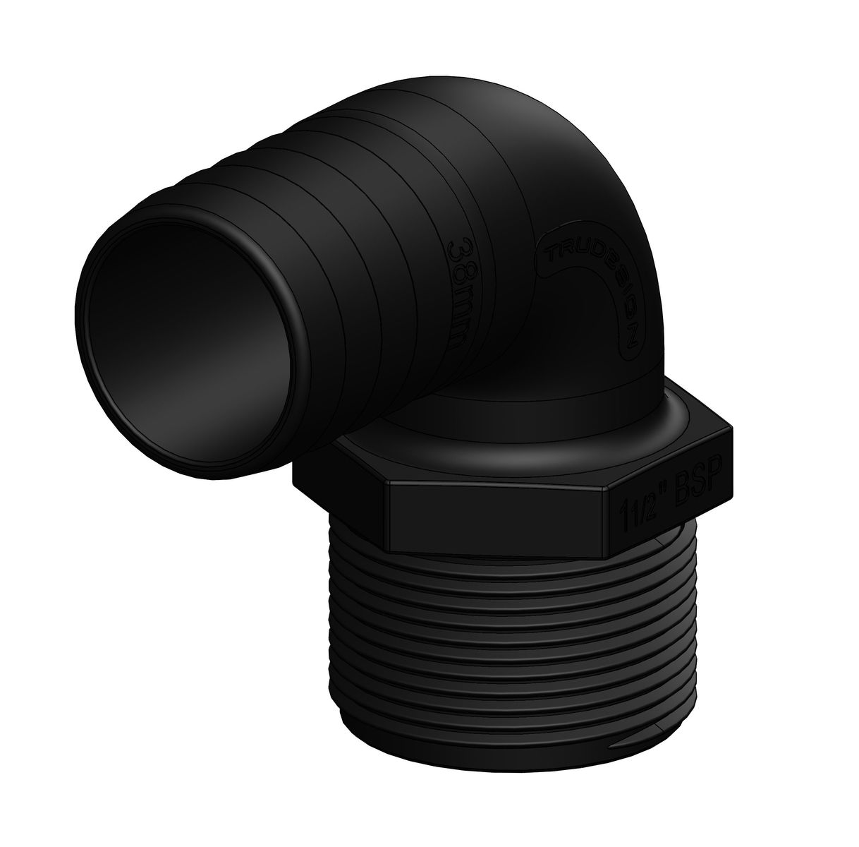 TruDesign Slangpilaar 1 1/2 inch