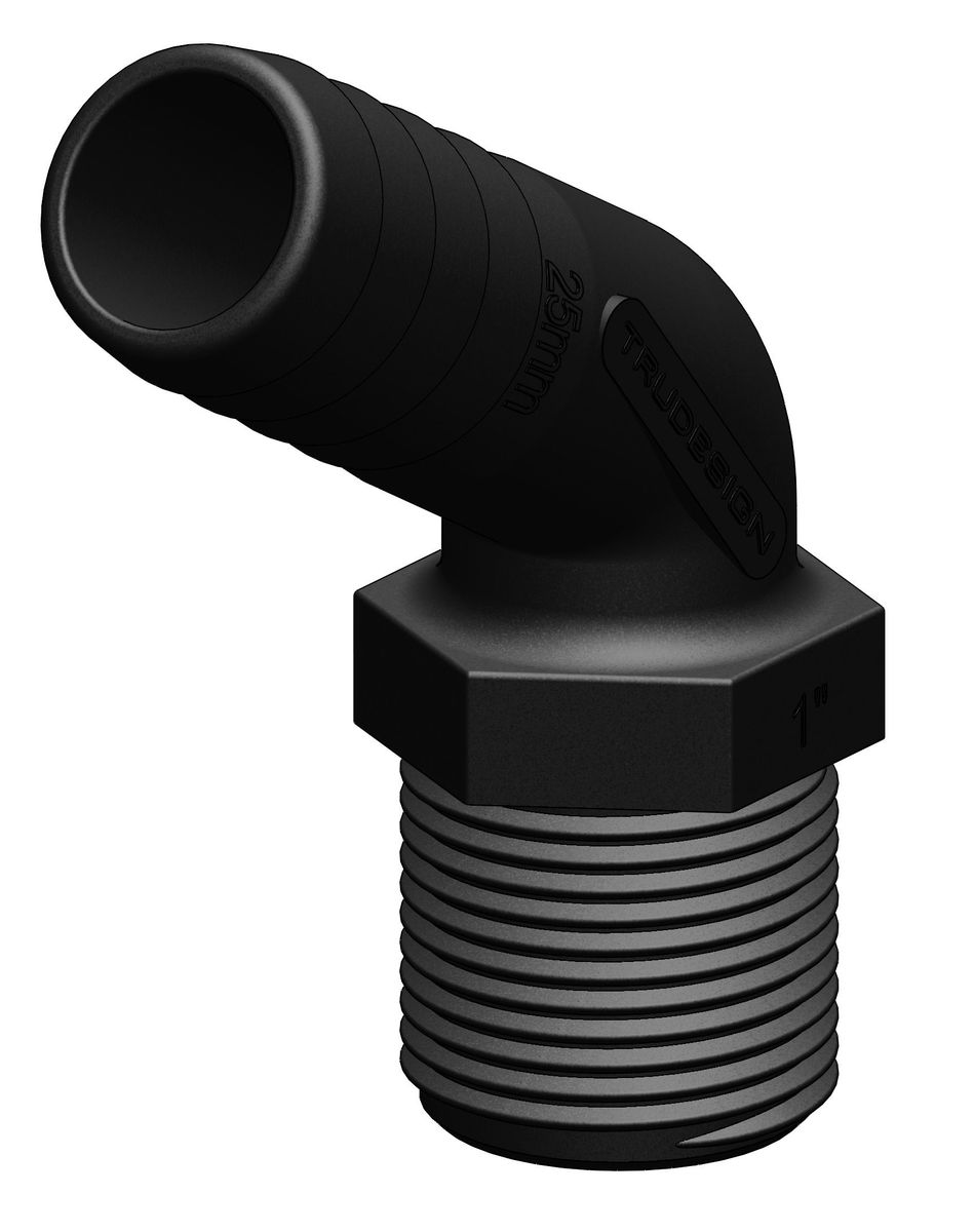 TruDesign Slangpilaar 1 inch BSP