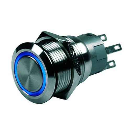 Hollex Puls Drukknop RVS 24V