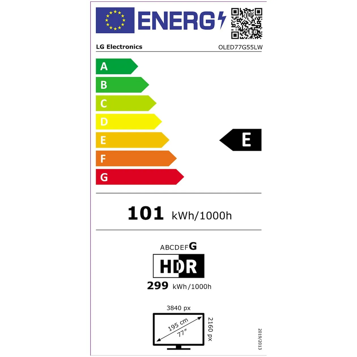 LG OLED77G55LW.AEU
