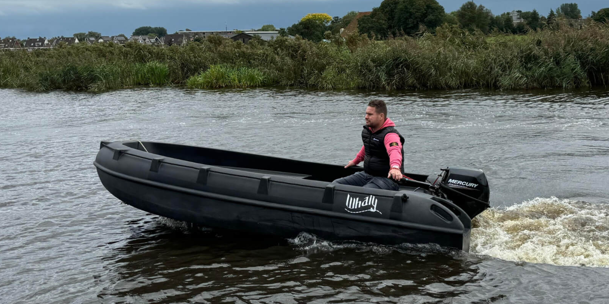 Whaly 380 lichtgrijs