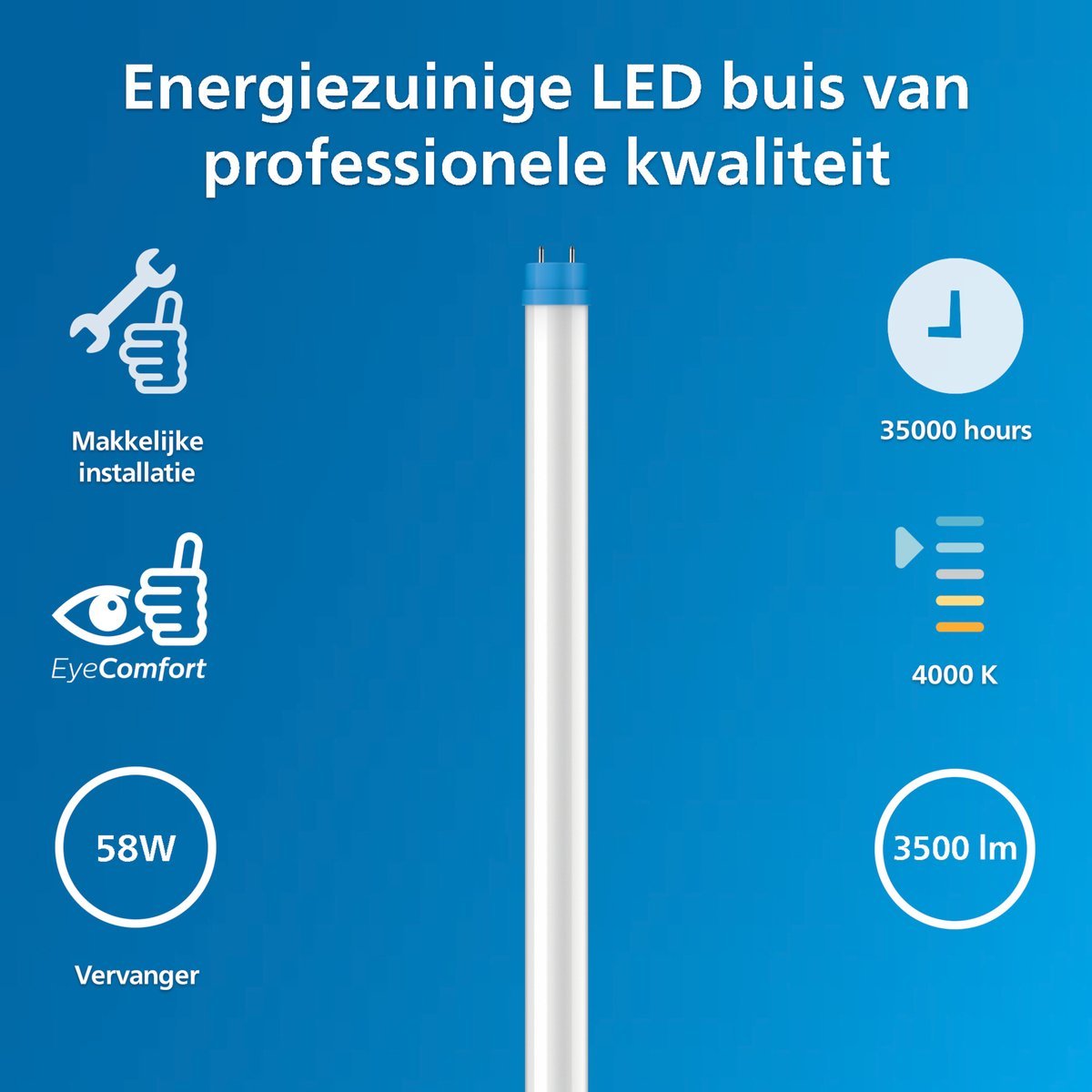 Philips LED TL Buis T8 1500 mm