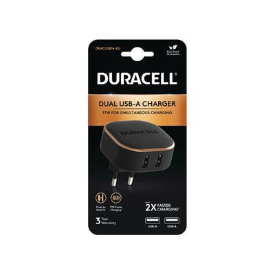 Duracell Charger 2XUSB-A 3.4A