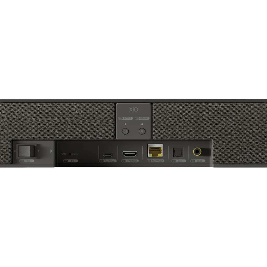 Kef XIO Soundbar zwart
