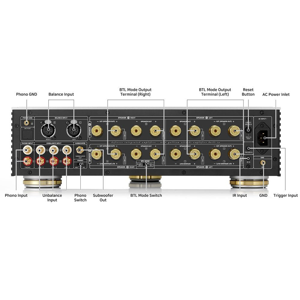 Hifi Rose RA 180 zilver