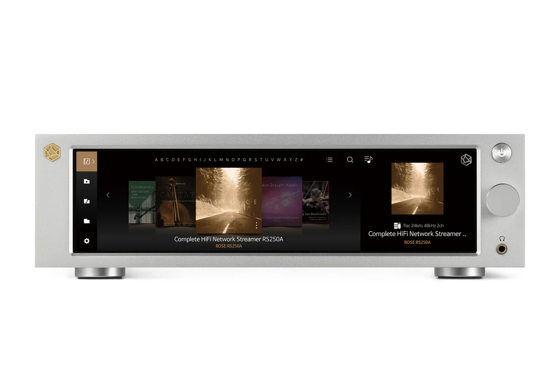 Hifi Rose RS250A zilver