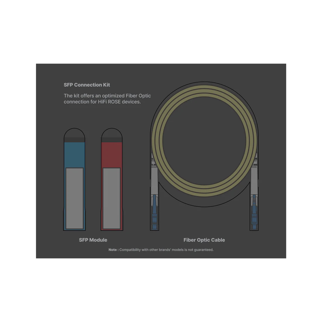 Hifi Rose SFP Connection kit