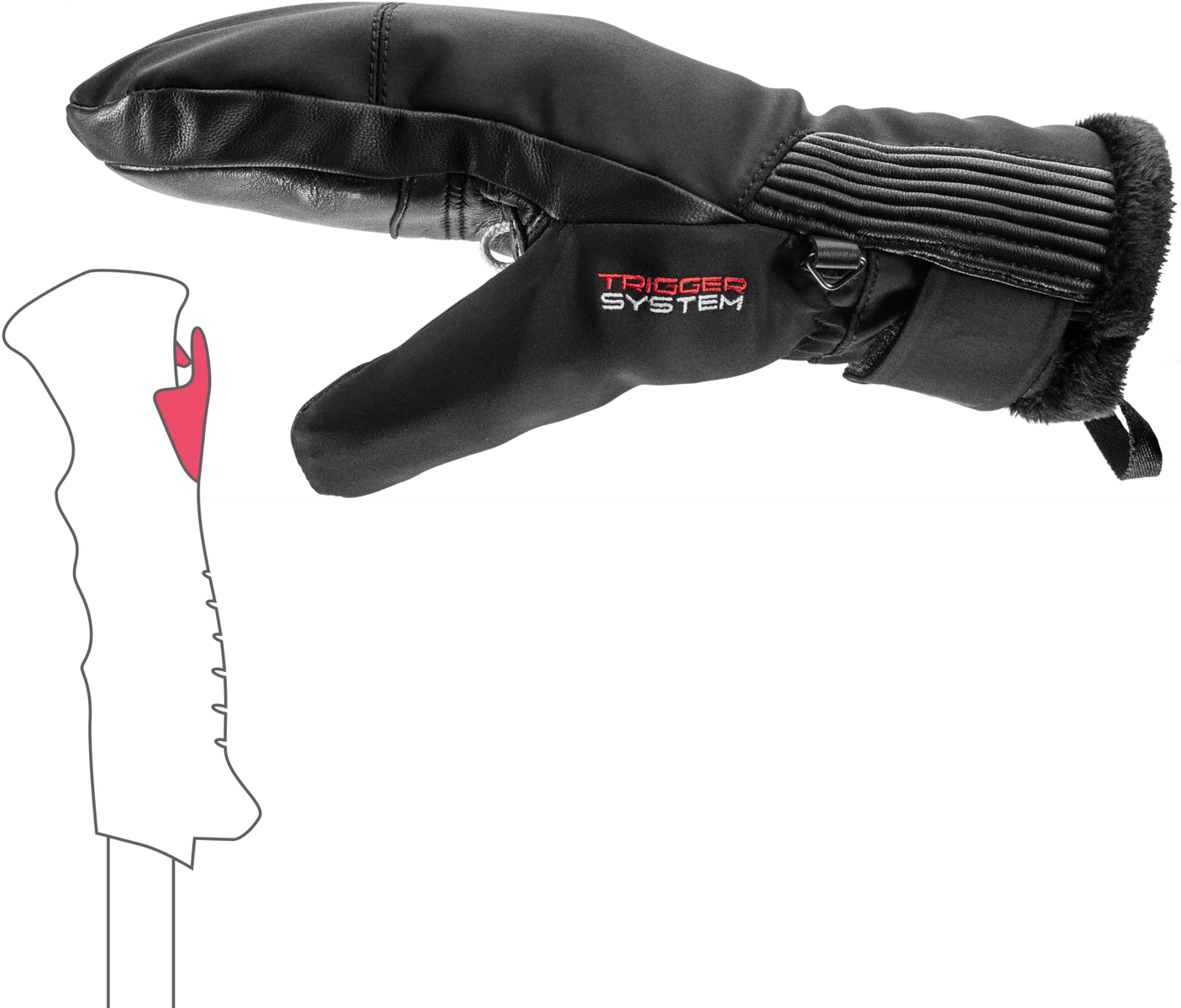 LEKI Vallarta 3D Mitten 6.5